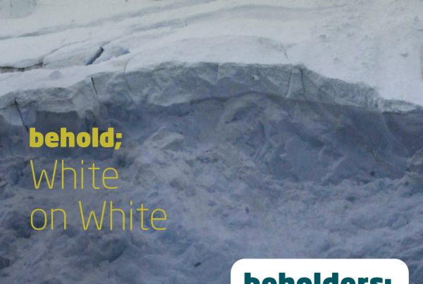 Beholders - White on White - Poster 2021
