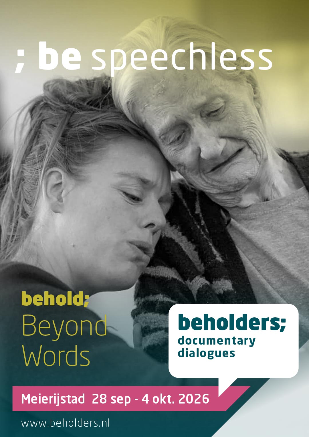 Beyond Words - Beholders 2026 - Poster