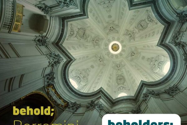 Borromini and Bernini - Beholders 2024 - Poster