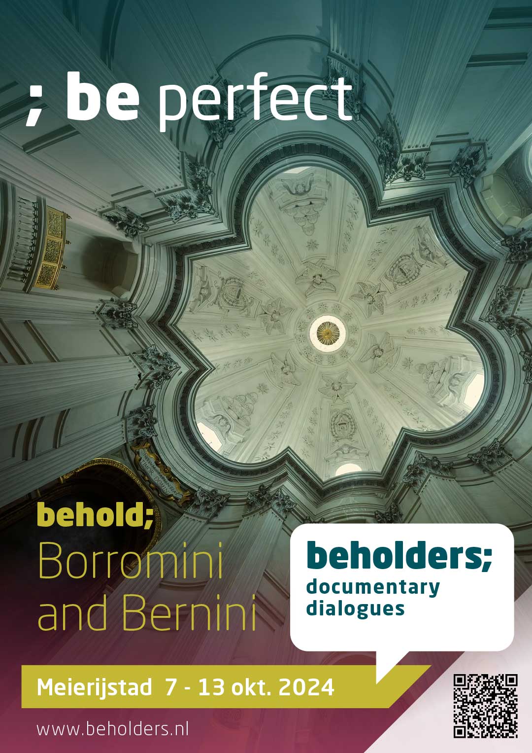 Borromini and Bernini - Beholders 2024 - Poster