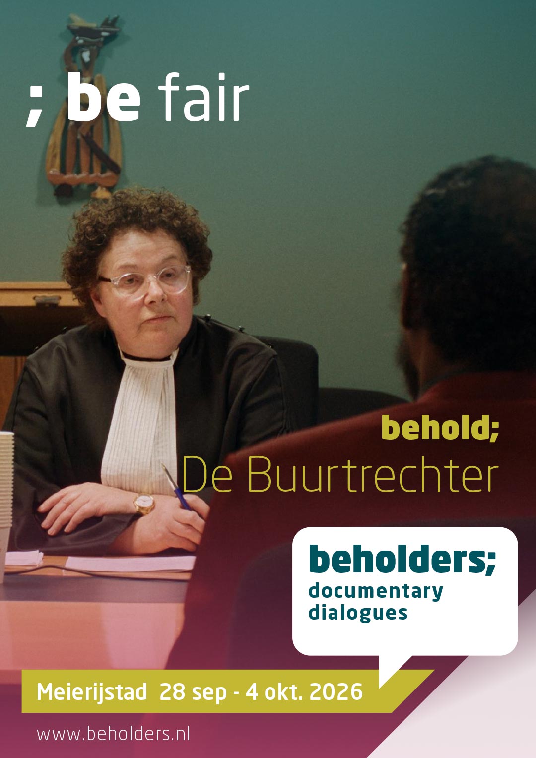 De Buurtrechter - Beholders 2026 - Poster