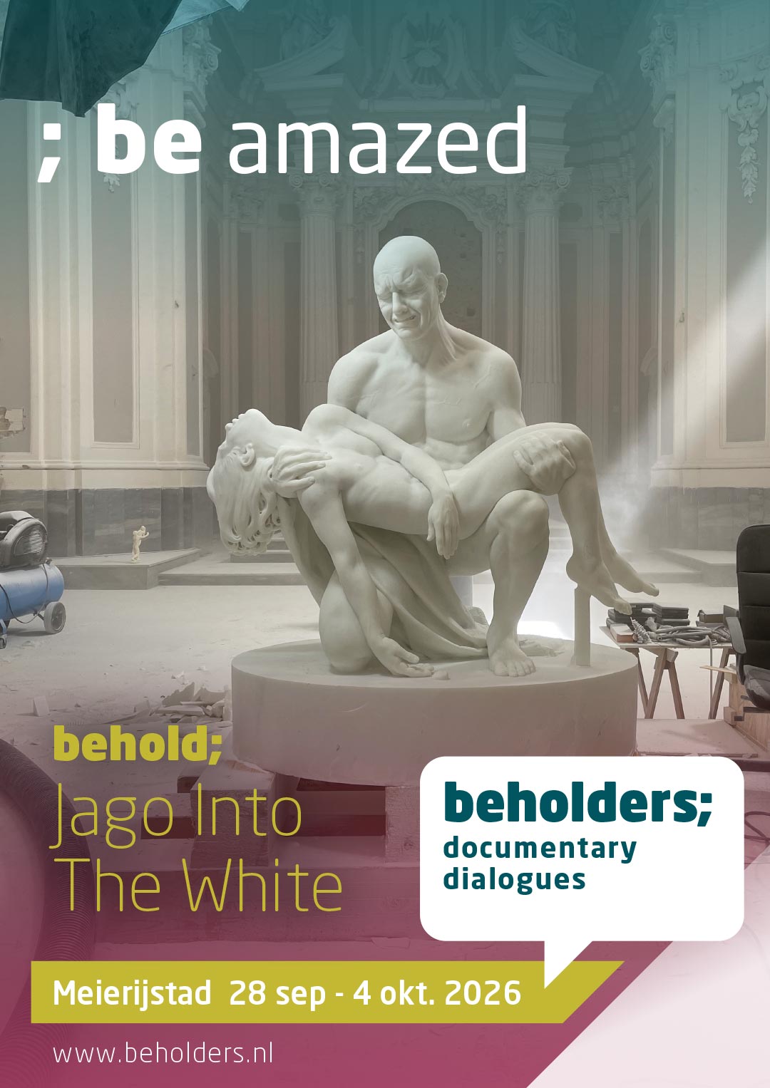 Jago Into The White - Beholders 2026 - Poster