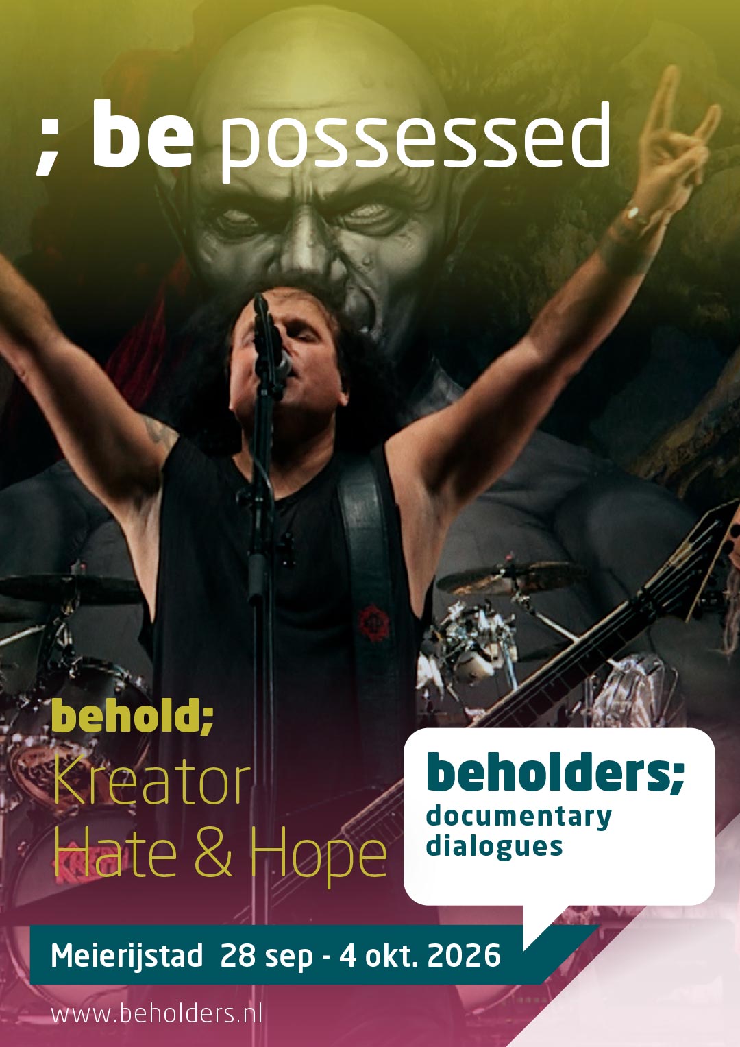 Kreator - Beholders 2026 - Poster