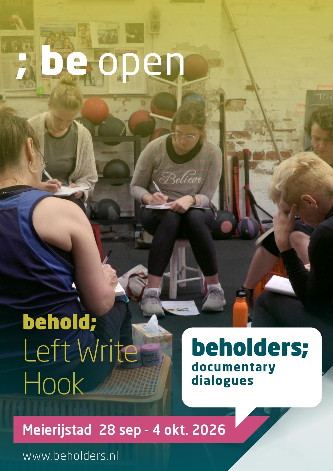 Left Write Hook - Beholders 2026 - Poster