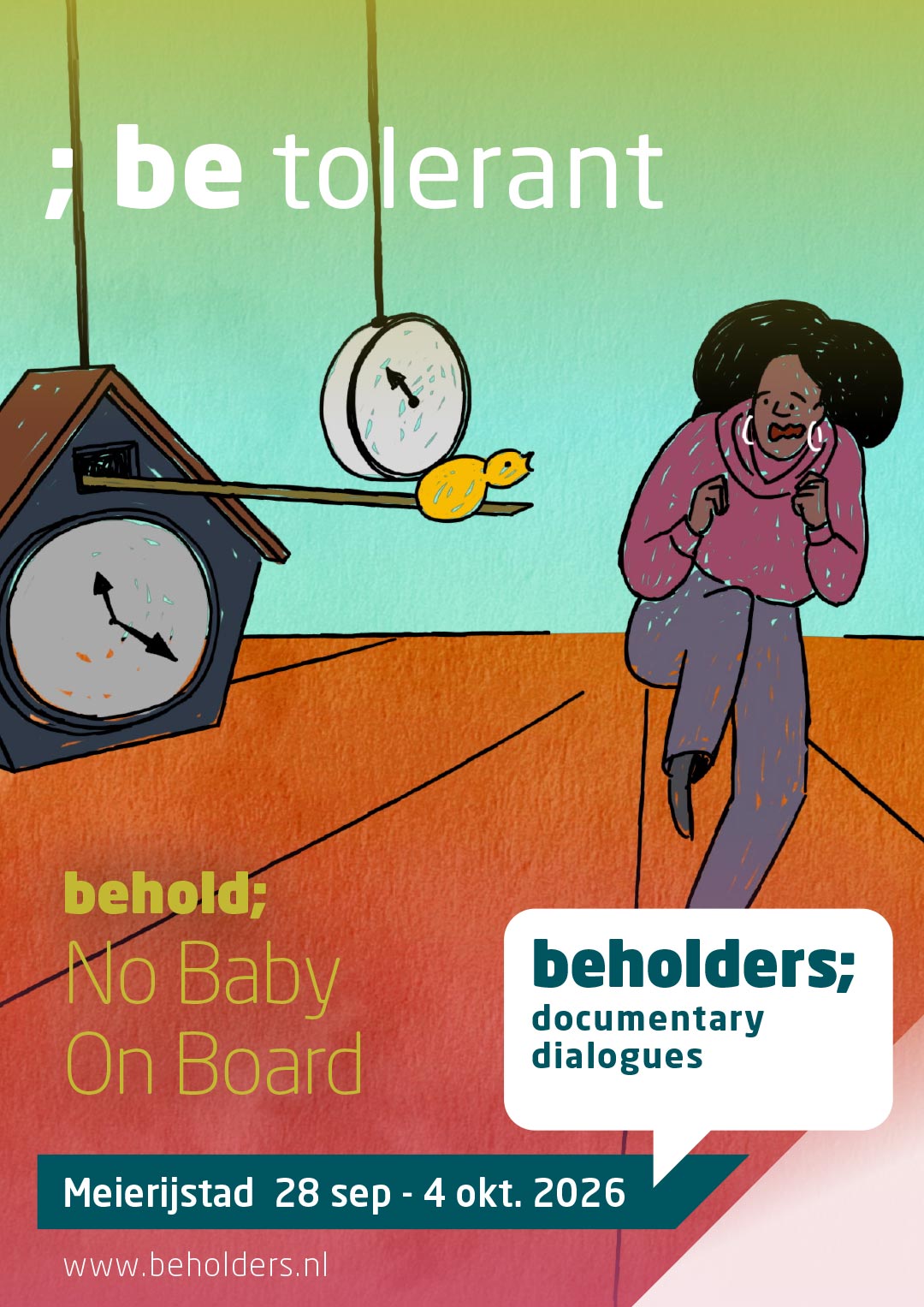 No Baby On Board - Beholders 2026 - Poster