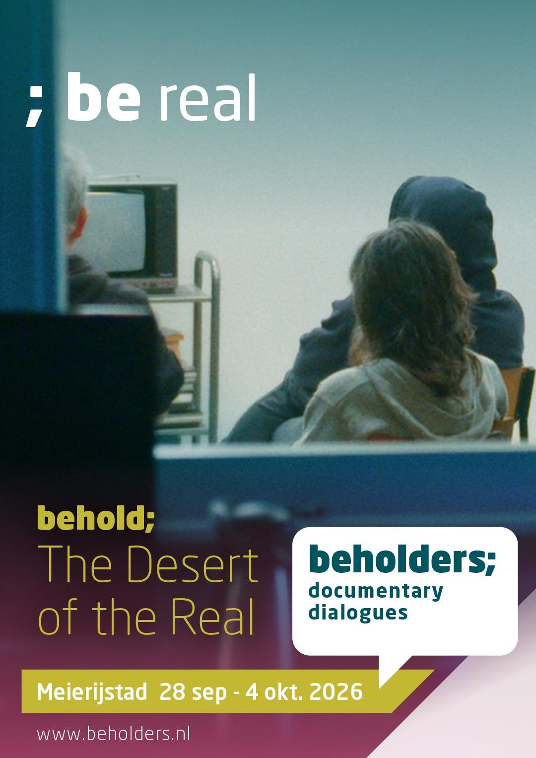 The Desert Of The Real - Beholders 2026 - Poster