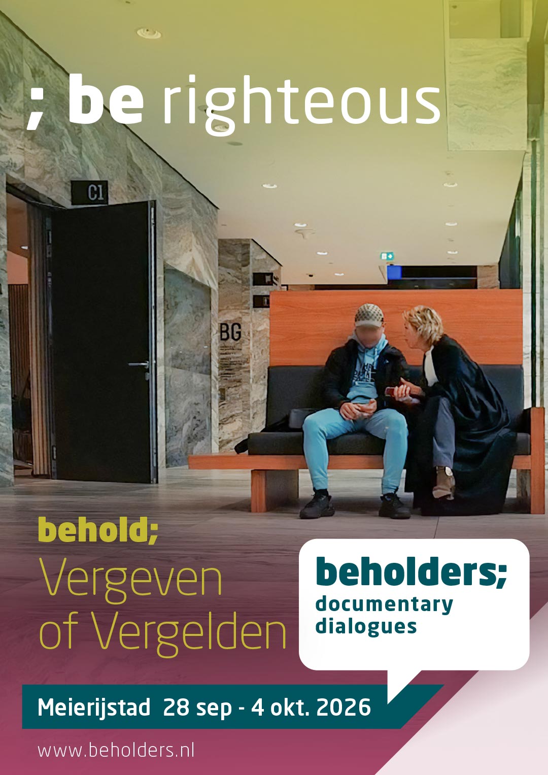 Vergeven of Vergelden -Beholders 2026 - Poster